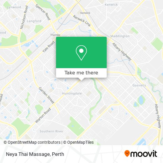 Neya Thai Massage map