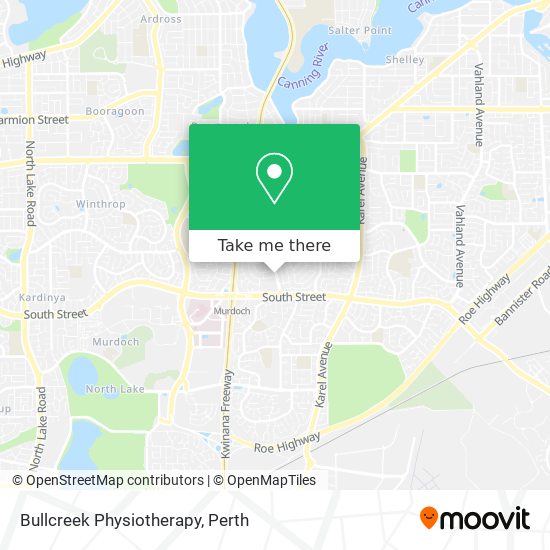 Bullcreek Physiotherapy map