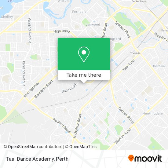 Taal Dance Academy map