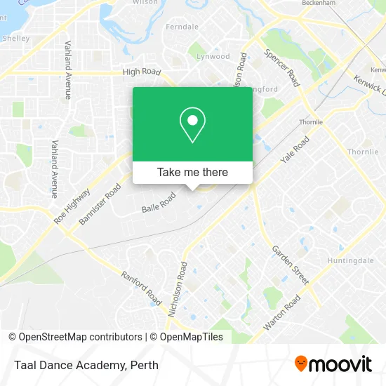 Mapa Taal Dance Academy