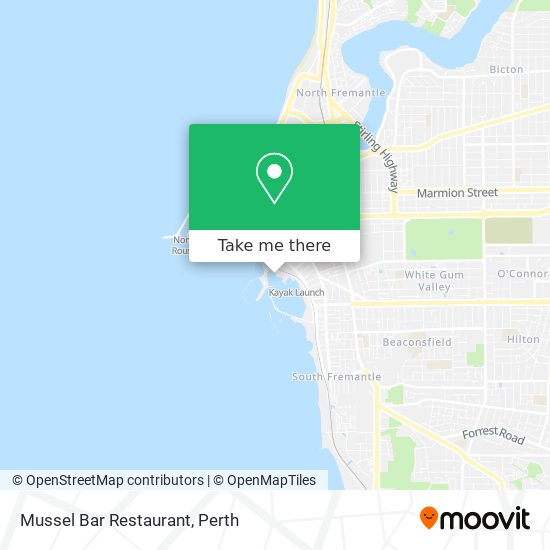 Mussel Bar Restaurant map