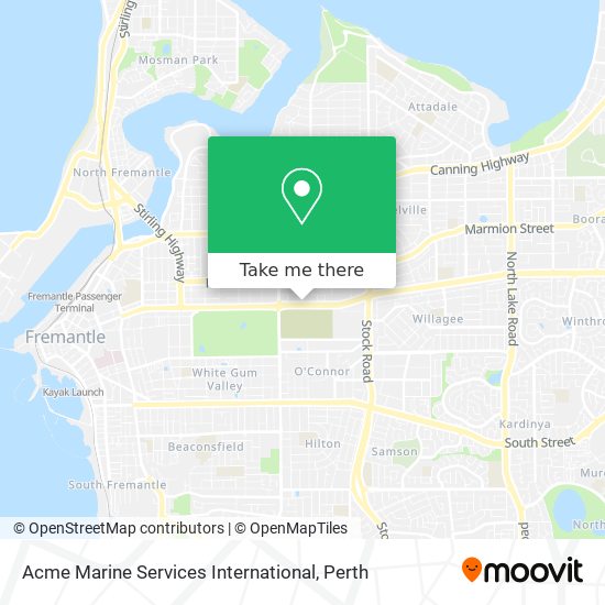 Acme Marine Services International map