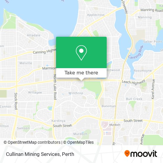 Cullinan Mining Services map
