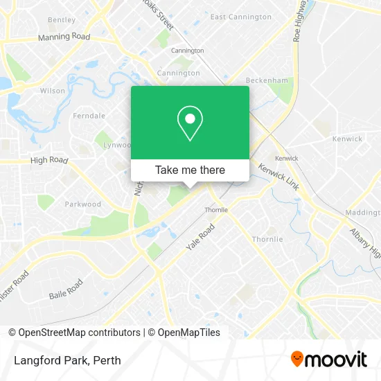 Langford Park map