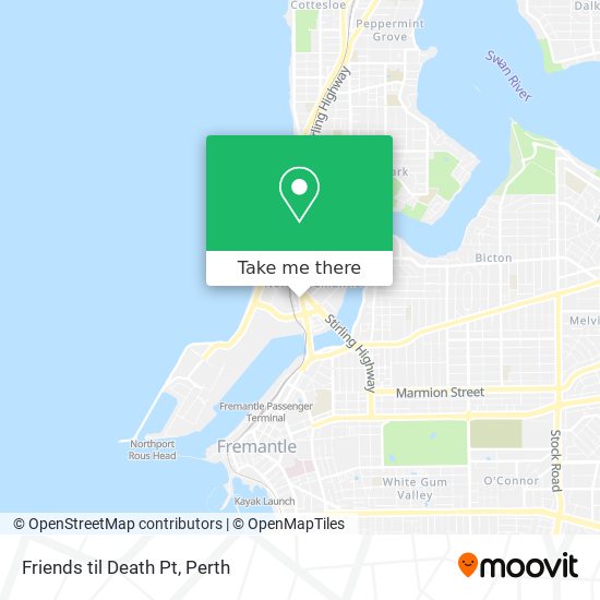 Friends til Death Pt map