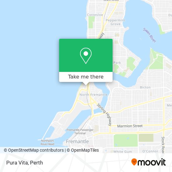 Pura Vita map