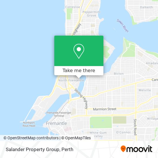 Salander Property Group map