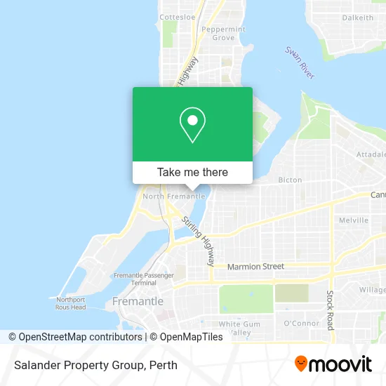 Mapa Salander Property Group