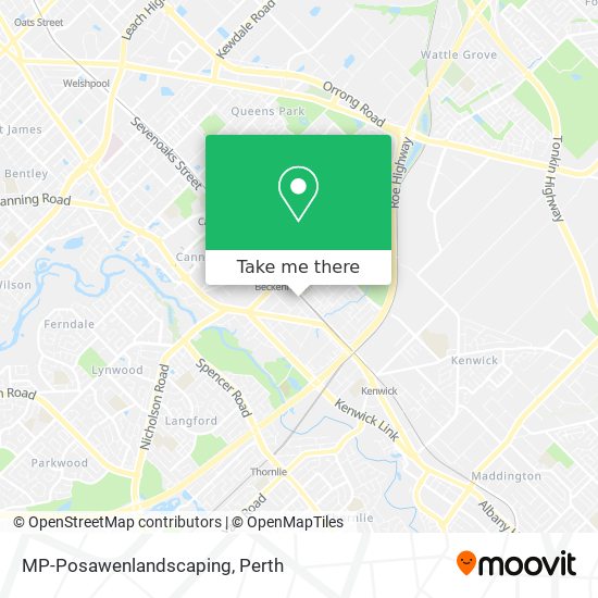 Mapa MP-Posawenlandscaping