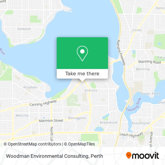 Woodman Environmental Consulting map