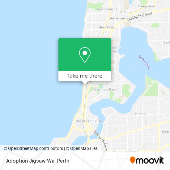 Mapa Adoption Jigsaw Wa