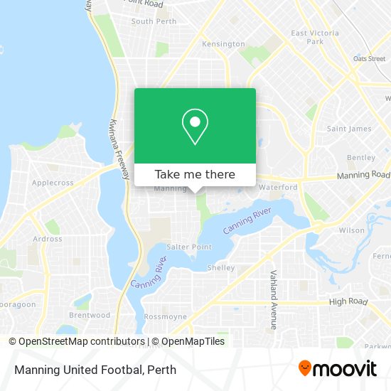 Mapa Manning United Footbal