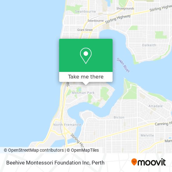 Beehive Montessori Foundation Inc map