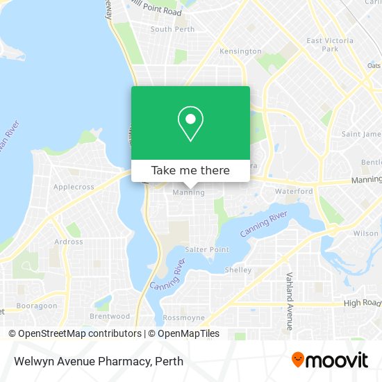 Welwyn Avenue Pharmacy map