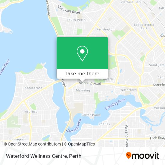 Waterford Wellness Centre map