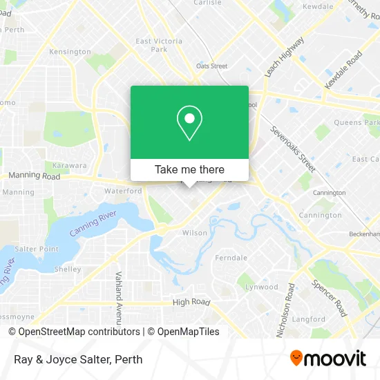 Mapa Ray & Joyce Salter
