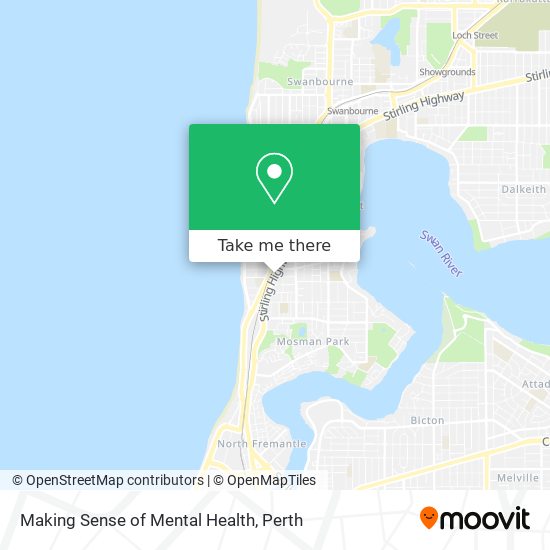Making Sense of Mental Health map
