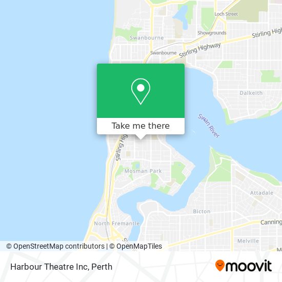 Harbour Theatre Inc map