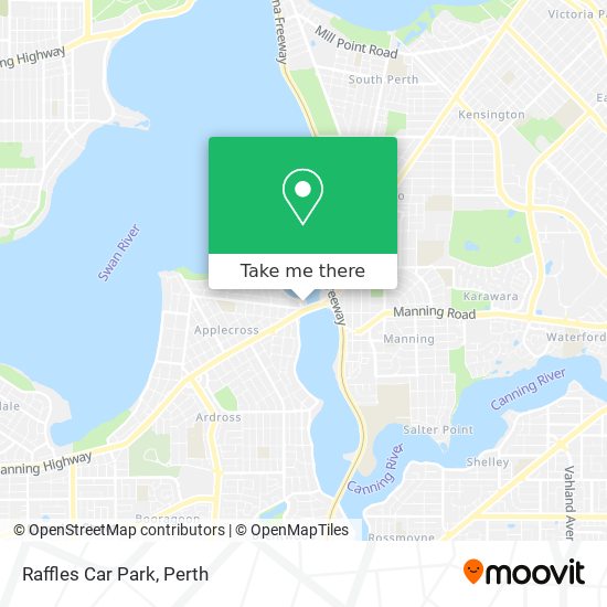Raffles Car Park map