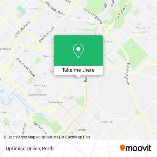 Optimise Online map