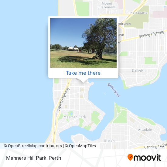 Manners Hill Park map