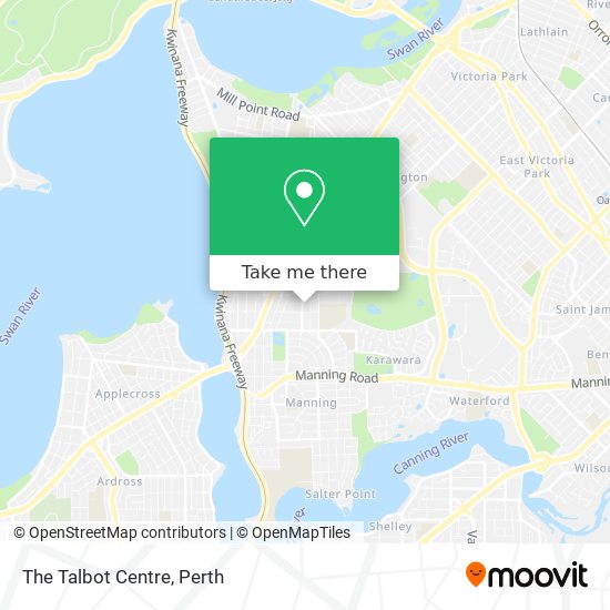 The Talbot Centre map