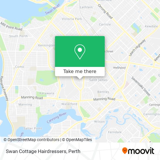How to get to Swan Cottage Hairdressers in Bentley by Bus or Train?