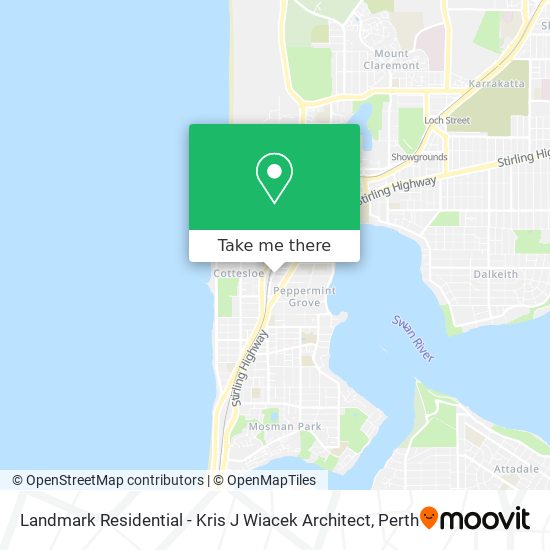 Landmark Residential - Kris J Wiacek Architect map