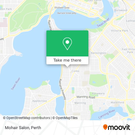 Mohair Salon map