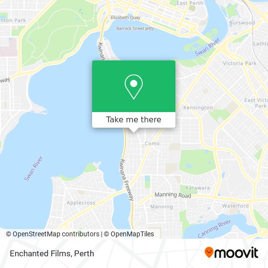 Enchanted Films map