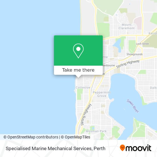 Specialised Marine Mechanical Services map