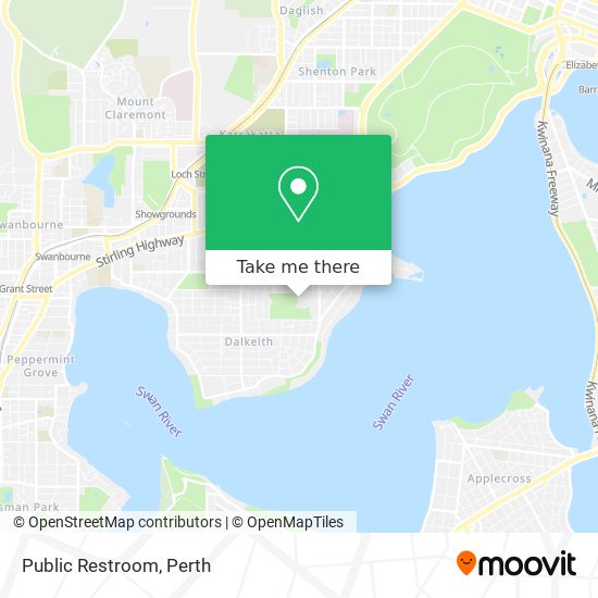 Public Restroom map
