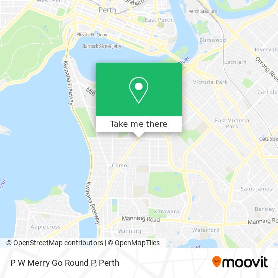 P W Merry Go Round P map