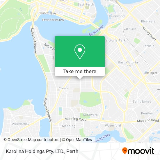 Karolina Holdings Pty. LTD. map