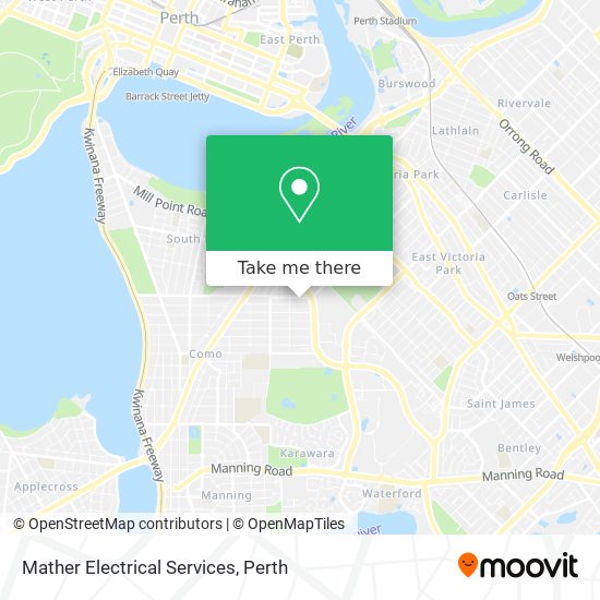 Mather Electrical Services map