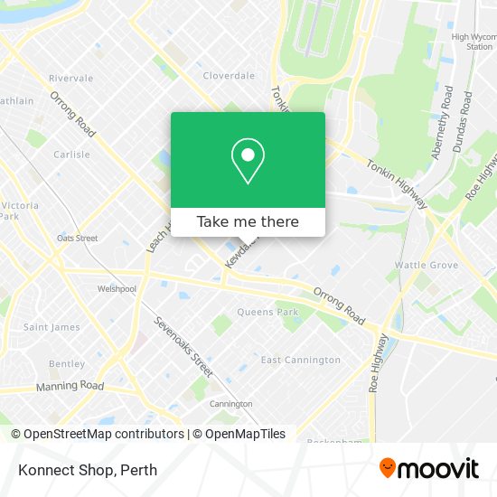 Konnect Shop map