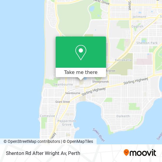 Shenton Rd After Wright Av map