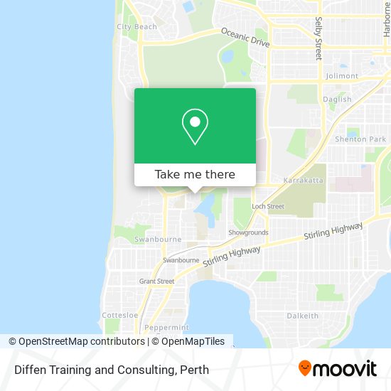 Diffen Training and Consulting map