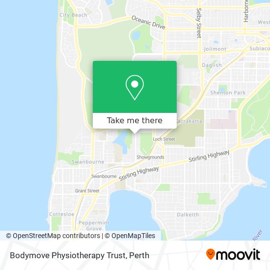 Bodymove Physiotherapy Trust map