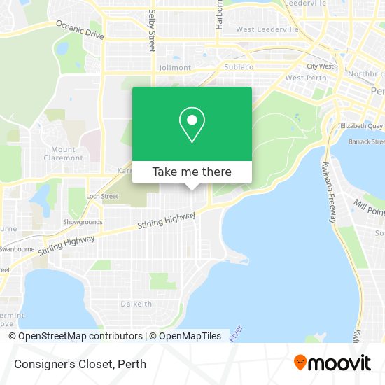 Consigner's Closet map