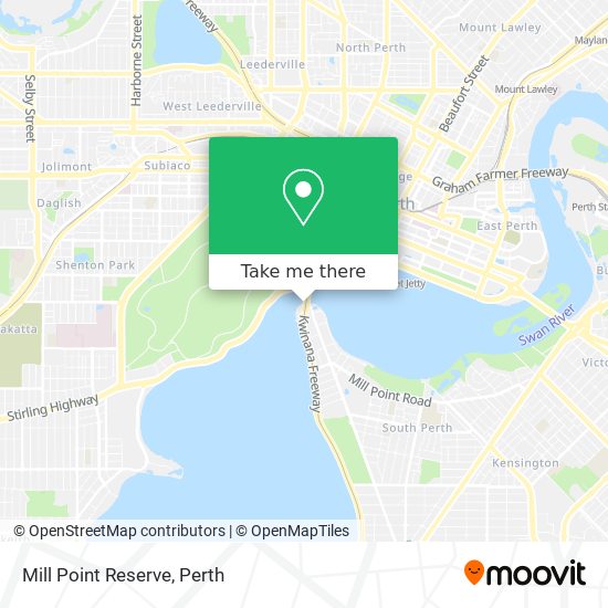 Mill Point Reserve map