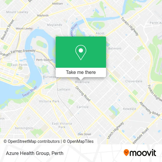 Mapa Azure Health Group