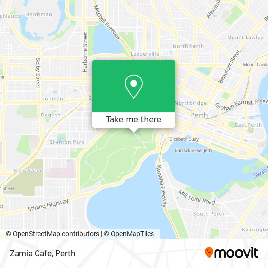 Zamia Cafe map