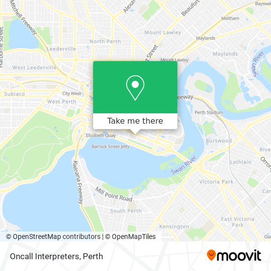 Oncall Interpreters map