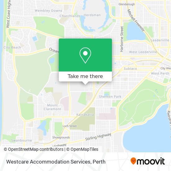 Westcare Accommodation Services map