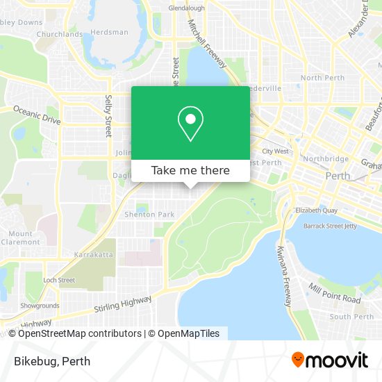 Bikebug map