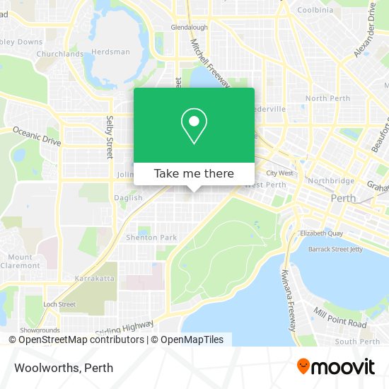 Woolworths map