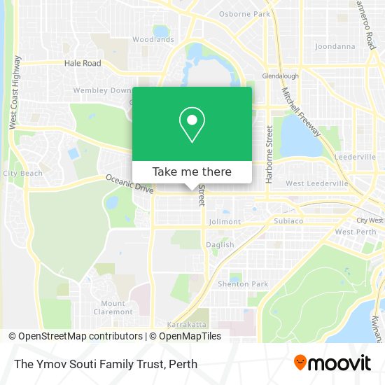 The Ymov Souti Family Trust map