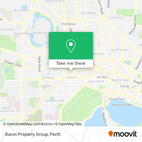 Baron Property Group map