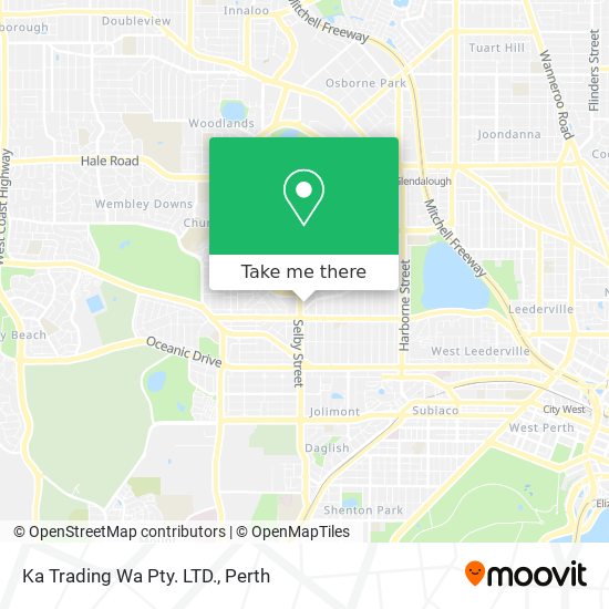 Ka Trading Wa Pty. LTD. map